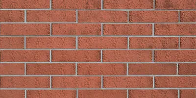 Fachaleta Rústica Rojo Inglés